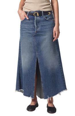 Citizens of Humanity Mina Maxi Skirt in Brielle