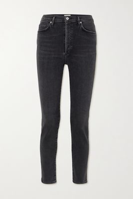 Citizens of Humanity - Olivia High-rise Slim-leg Jeans - Gray