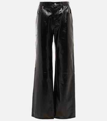 Citizens of Humanity Paloma high-rise wide-leg leather pants