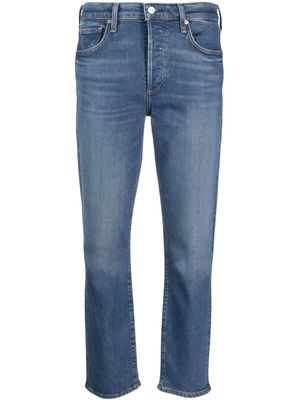 Citizens of Humanity slim-cut cropped-leg jeans - Blue