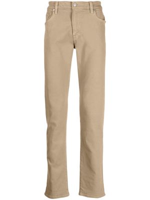 Citizens of Humanity straight-leg beige trousers - Brown