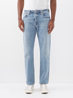 Citizens Of Humanity - The Elijah Organic-cotton Blend Straight-leg Jeans - Mens - Blue