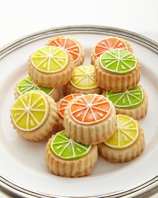 Citrus-Glaze Shortbread Cookies