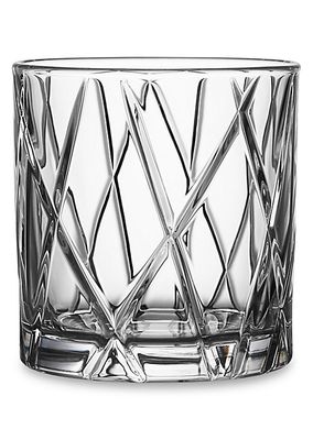 City 4-Piece Double Old-Fashioned Glass Set