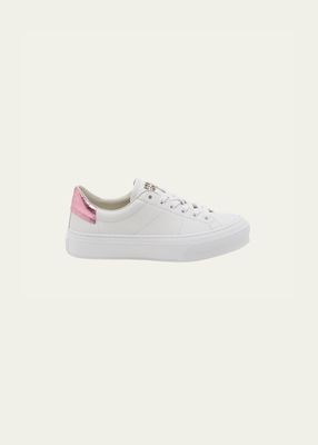 City 4G Leather Low-Top Sneakers