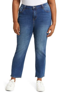 City Chic Harley Most Wanted Crop Jeans in Light Denim