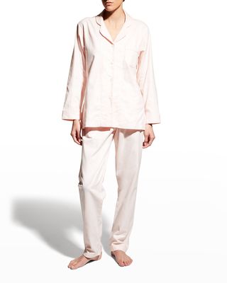 City Flannel Pima Cotton Pajama Set