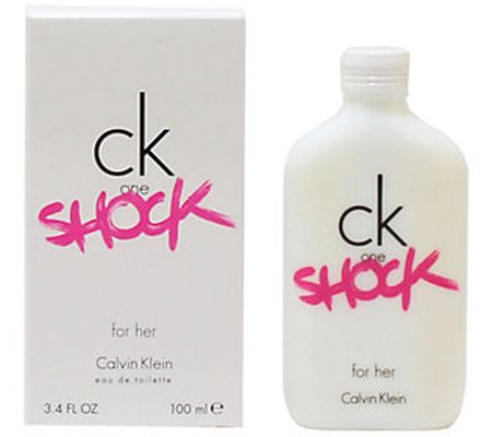 Ck One Shock Ladies By Calvin Klein EDT Spray 3 .4 oz
