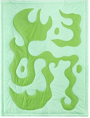 Claire Duport Green Medium Form I Blanket