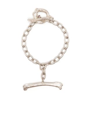 Claire English Gibett chain-link bracelet - Silver