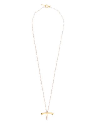 Claire English Sargassso pearl necklace - Gold