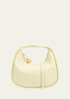 Clara Small Textured Top-Handle Bag