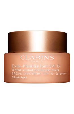 Clarins Extra-Firming & Smoothing Day Moisturizer, SPF 15 Sunscreen 