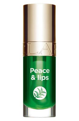 Clarins Lip Comfort Oil in Peace & Lips