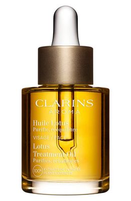 Clarins Lotus Balancing & Hydrating Face Treatment Oil 