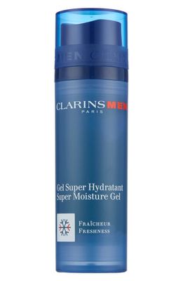 Clarins Men Super Hydrating Moisturizer Cooling Gel, All Skin Types 