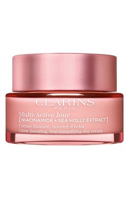 Clarins Multi-Active Day Moisturizer for Lines, Pores, Glow with Niacinamide 