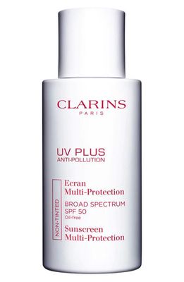 Clarins UV Plus Anti-Pollution Antioxidant Face Sunscreen SPF 50 in Neutral 