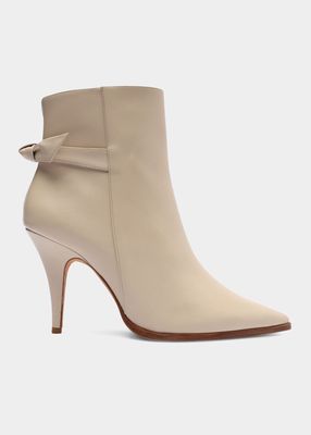 Clarita Leather Ankle Booties