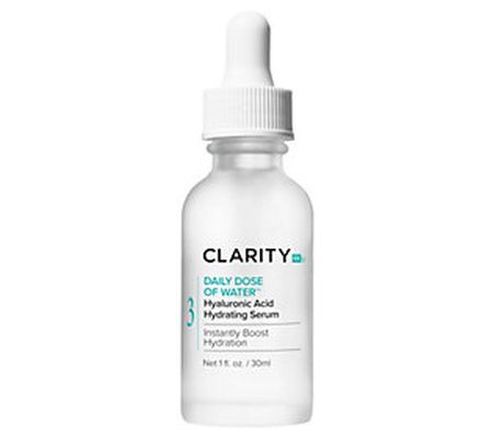 ClarityRx Daily Dose of Water Hyaluronic Acid H ydrating Serum