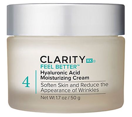 ClarityRx Feel Better Hyaluronic Acid Moisturiz ing Cream