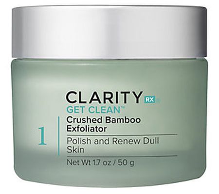 ClarityRx Get Clean Crushed Bamboo Exfoliator 1 .7 oz