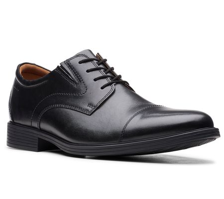 Clarks Collection Men's Leather Whiddon Cap Toe