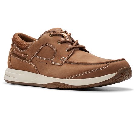 Clarks Collection Men's Nubuck Sailview Lace U p