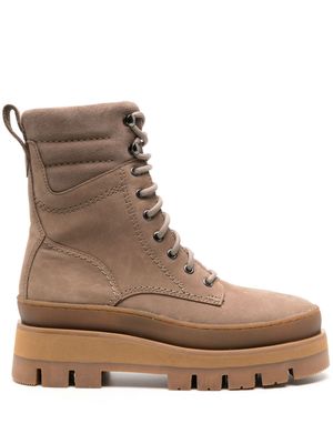 Clarks Orianna 2 Hike lace-up nubuck boots - Brown