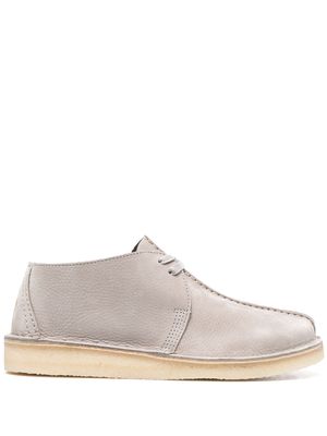 Clarks Originals Desert Trek leather shoes - Grey