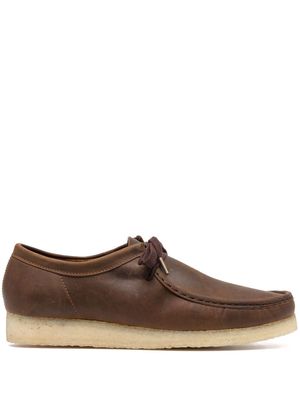 Clarks Originals front lace-up fastening derby shoes - Brown