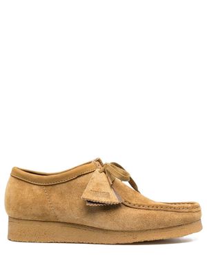 Clarks Originals lace-up fastening boat shoes - Neutrals