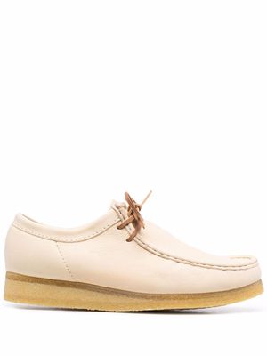 Clarks Originals Wallabee lace-up leather boots - Neutrals