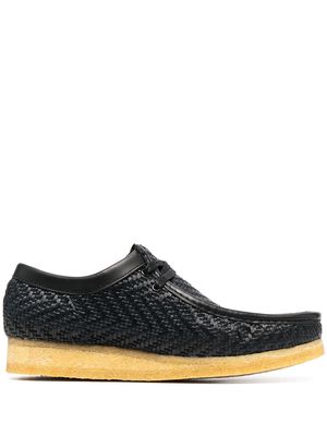 Clarks Originals woven slip-on sneakers - Black