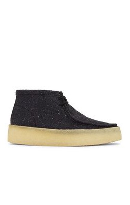 Clarks Wallabee Cup Boot in Black