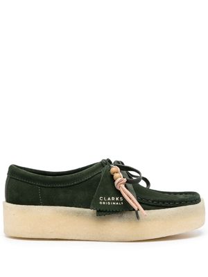 Clarks Wallabee Cup suede shoes - Green