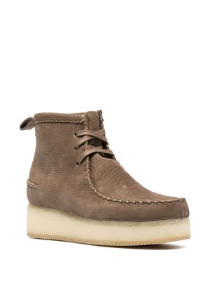 Clarks Wallabee suede boots - Brown