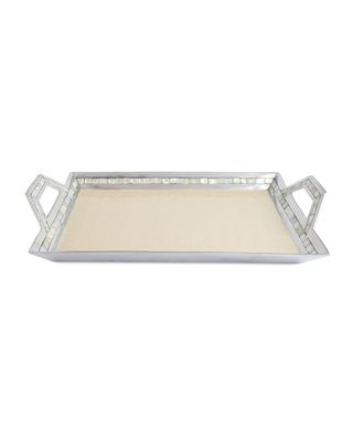 Classic 21" Beveled Tray with Handles