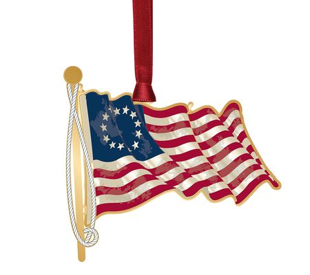 Classic American Flag Ornament