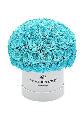 Classic Blue Roses In Superdome Box