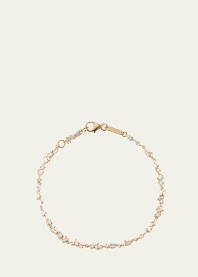 Classic Diamond Sparkler Chain Bracelet