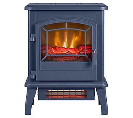 Classic Flame Infrared Quartz Stove Heater with Thermostat