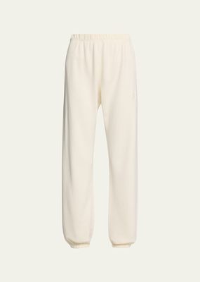 Classic French Terry Cinched-Cuff Sweatpants