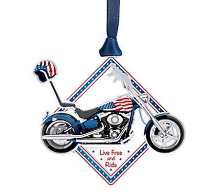 Classic Motorcycle Ornament