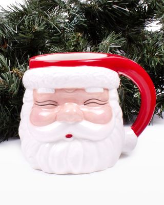 Classic Red Santa Holiday Mug