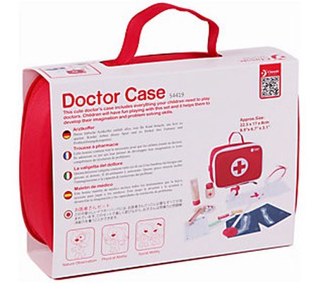 Classic Toy Doctor Case with Wood Accessories