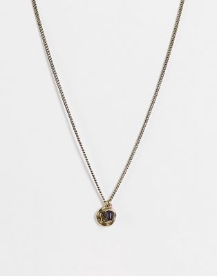 Classics 77 dove cluster necklace in gold
