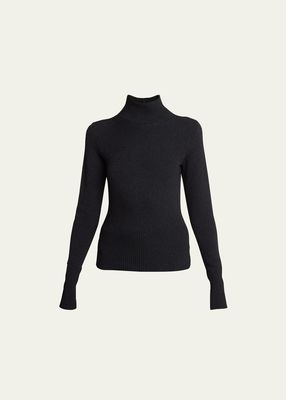 Claude Open-Back Ribbed Sweater