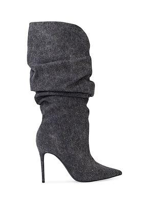 Claudia Slouched Heel Boots