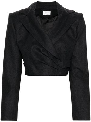 Claudie Pierlot adjustable cropped blazer - Grey